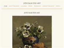 Tablet Screenshot of jonifalk.com